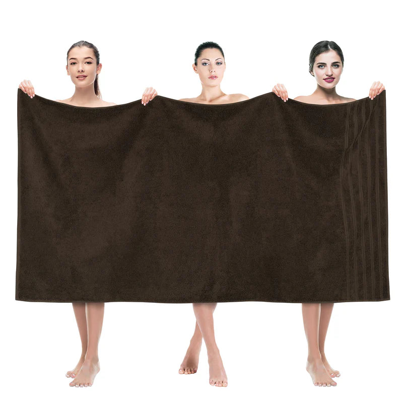 Toallon de Baño Jumbo Premium 88x177 cm Brown