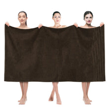 Cargar imagen en el visor de la galería, Toallon de Baño Jumbo Premium 88x177 cm Brown
