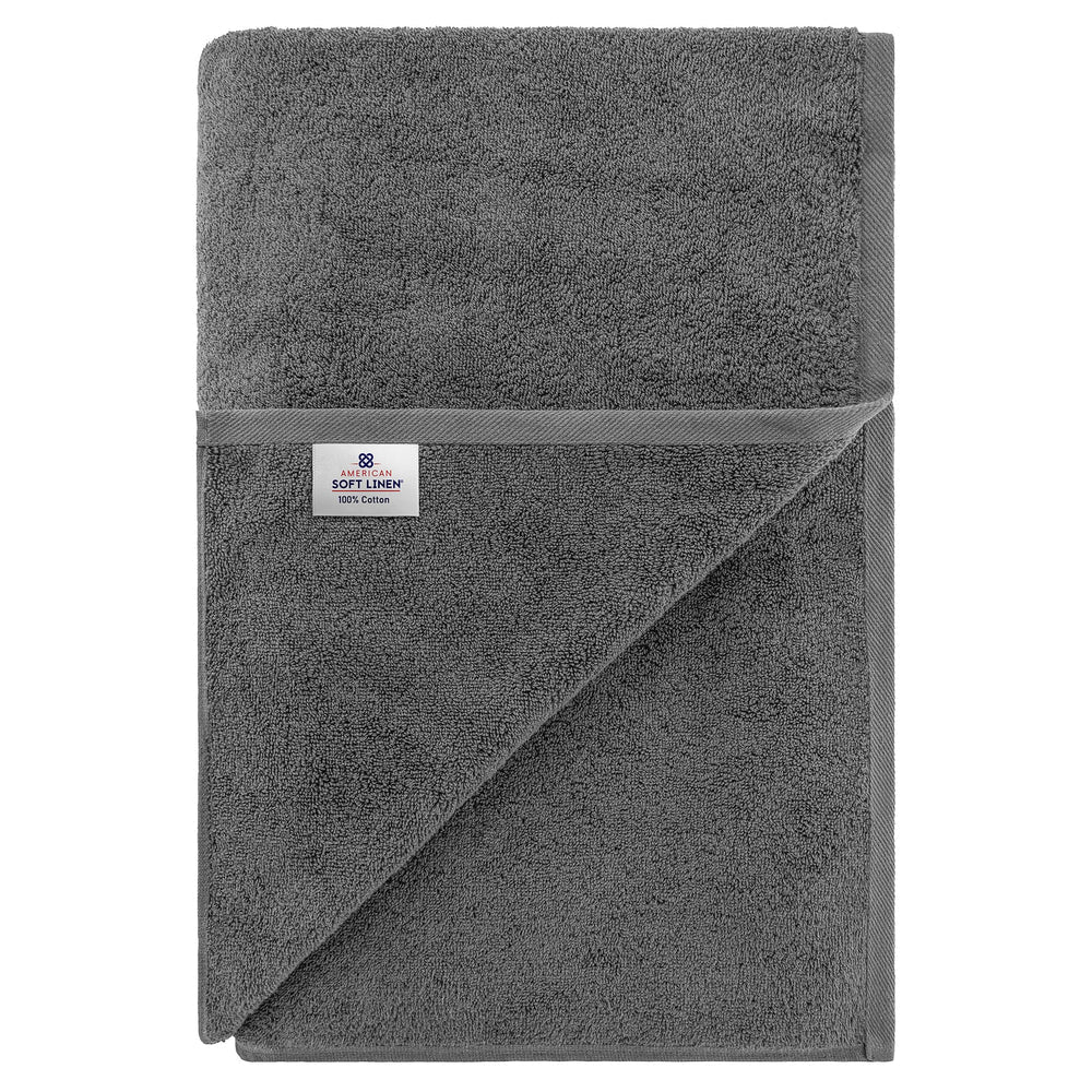 Toallon de Baño Premium 101x202 cm Gris