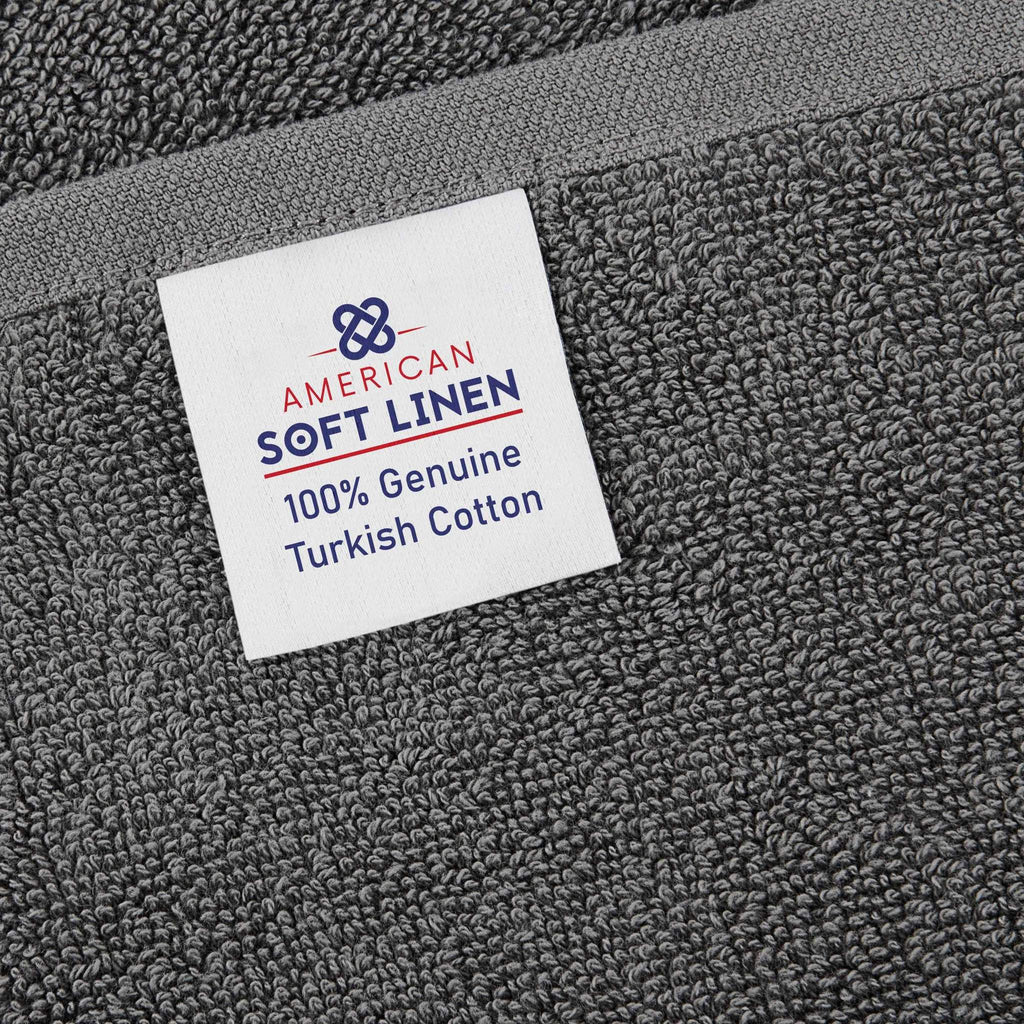 Set 4 Toallas de Baño Gris-The Rack Store