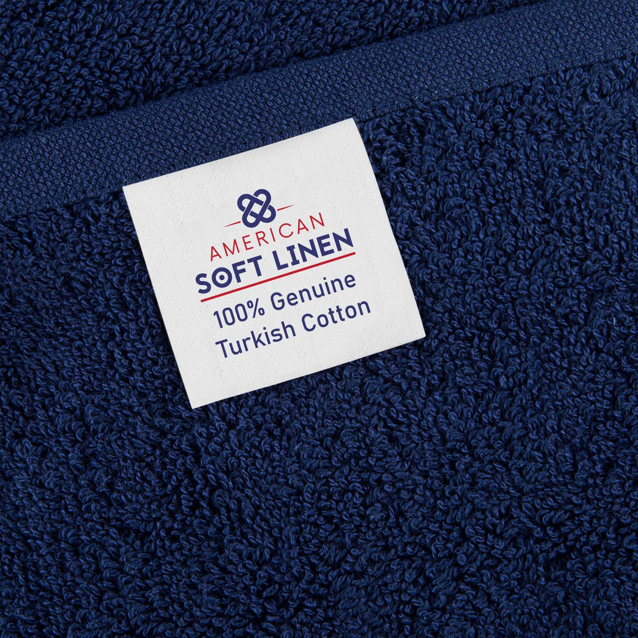 Set 4 Toallas de Baño Navy Blue-The Rack Store