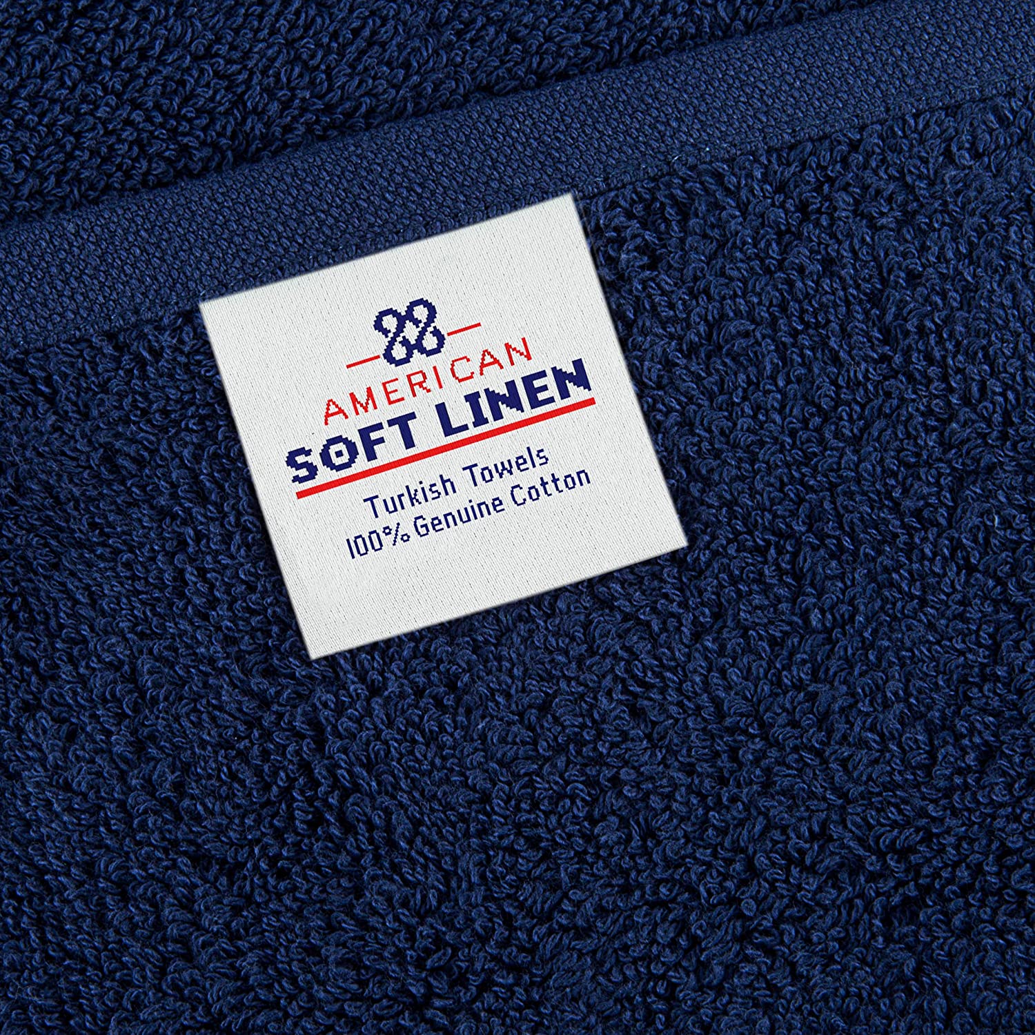 Set 6 Toallas de Baño Navy Blue-The Rack Store