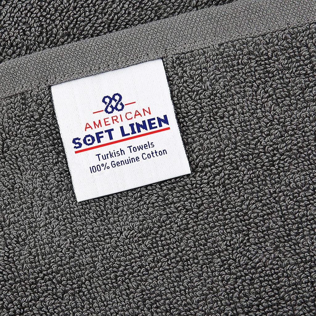 Set 6 Toallas de Baño Grey-The Rack Store