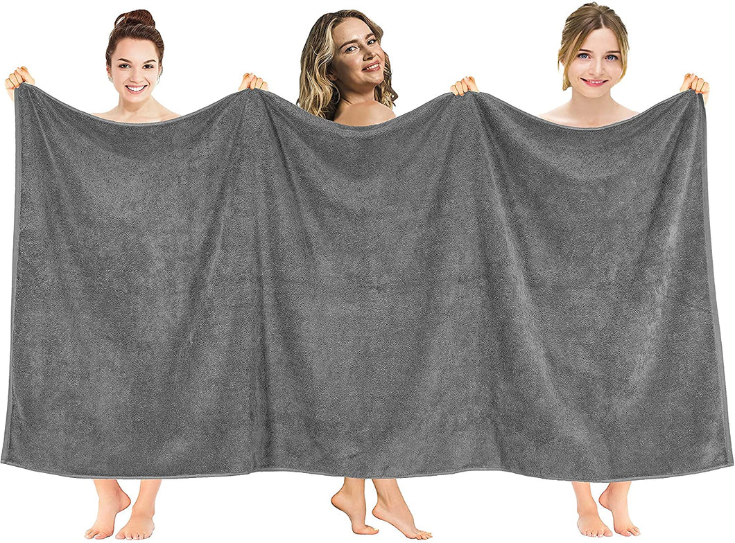 Toallon de Baño Premium 101x202 cm Gris
